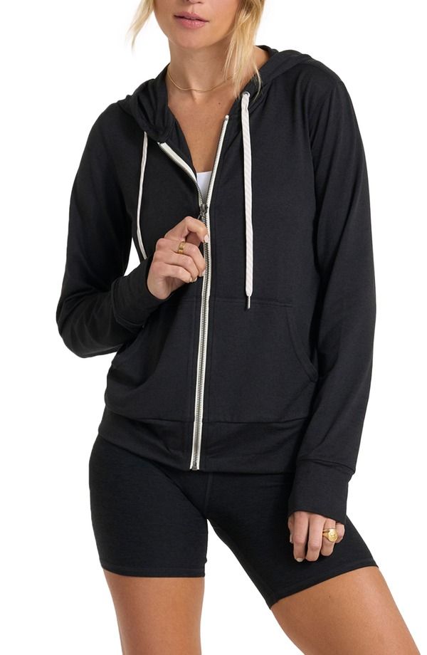 ビュオーリ レディース アウター パーカー・スウェット Vuori Halo Performance Hoodie 20 Black Heather ブラック