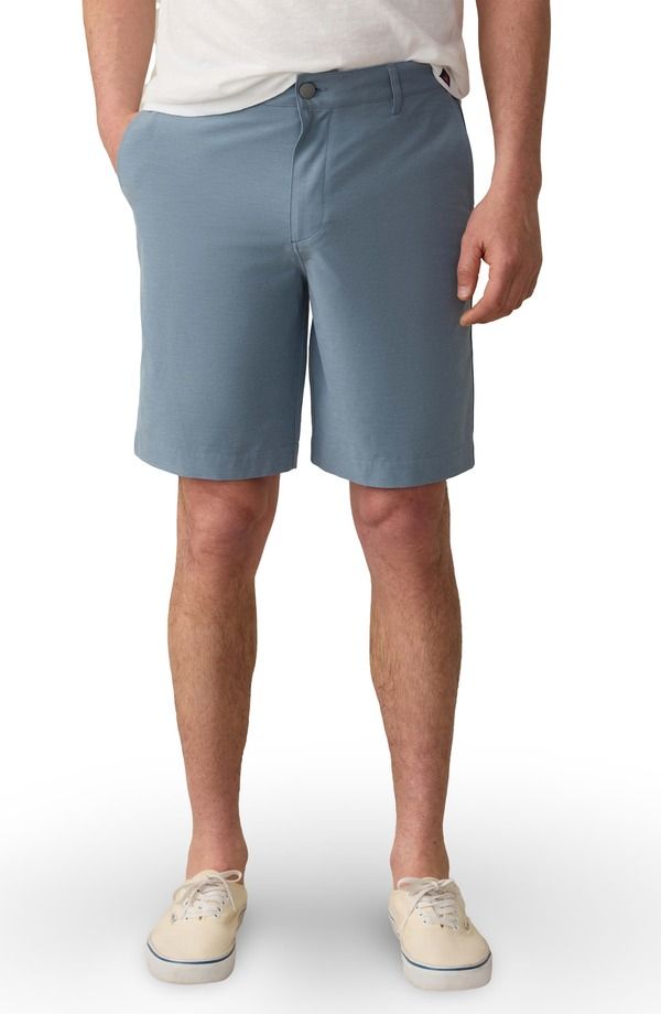 ファレティ メンズ ボトムス ハーフパンツ・ショーツ ショートパンツ Faherty All Day 20 9Inch Waterepellent Shorts Deep Marine
