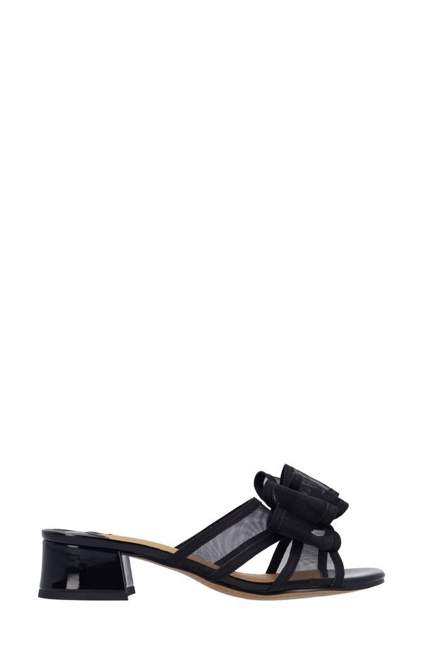 ジェイレニー レディース シューズ ヒール サンダル J Rene Finola Block Heel Sandal Multiple Widths Available Black ブラック