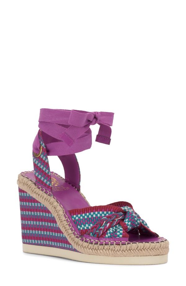 ヴィンスカムート レディース シューズ サンダル プラットフォーム Vince Camuto Bealie Platform Wedge Sandal Orchid Multi マルチカラー