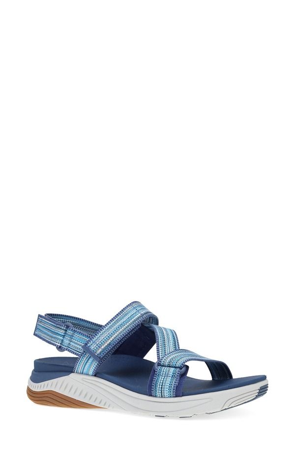 ダンスコ レディース シューズ サンダル Dansko Rayna Sandal Blue Multi Webbing ブルー