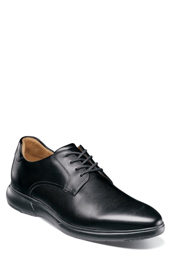 フローシャイム メンズ シューズ ダービー Florsheim Dash Plain Toe Derby Black Black ブラック