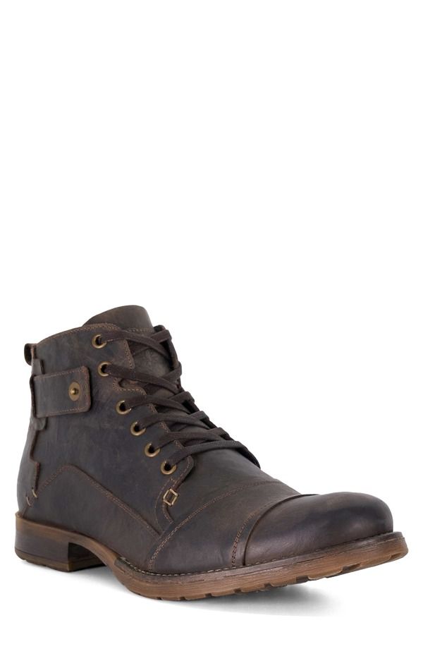 デューンロンドン メンズ シューズ ブーツ・レインブーツ Dune London Simon Boot Dark Brown ブラウン