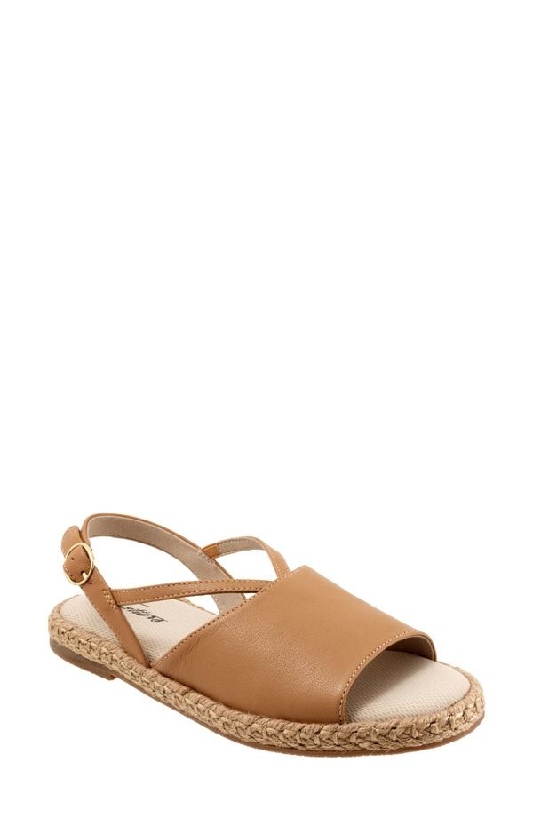 トロッターズ レディース シューズ サンダル Trotters Pepper Slingback Espadrille Sandal Tan タン