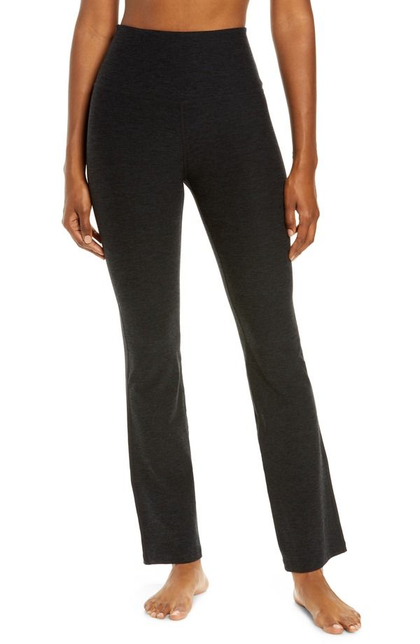 ビヨンドヨガ レディース ボトムス レギンス ハイウエスト パンツ Beyond Yoga Practice Space Dye High Waist Pants Darkest Night