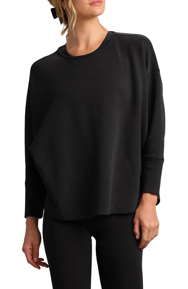 ローヌ レディース アウター パーカー・スウェット シャツ Rhone DreamGlow Pullover Sweatshirt Pure Black ブラック