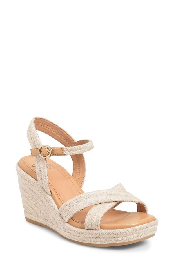 エスエフエフティ レディース シューズ サンダル プラットフォーム アンクル Sfft Newbury Espadrille Ankle Straplatform Wedge Sandal Natural