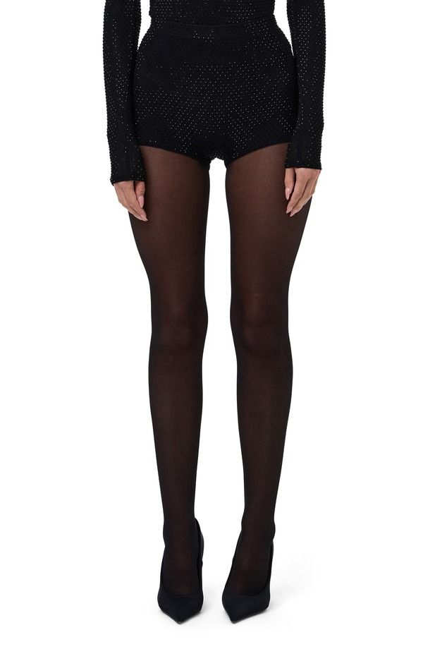 ネイキッドワードローブ レディース ボトムス ハーフパンツ・ショーツ ショートパンツ Naked Wardrobe Rhinestone Hot Shorts Black ブラック
