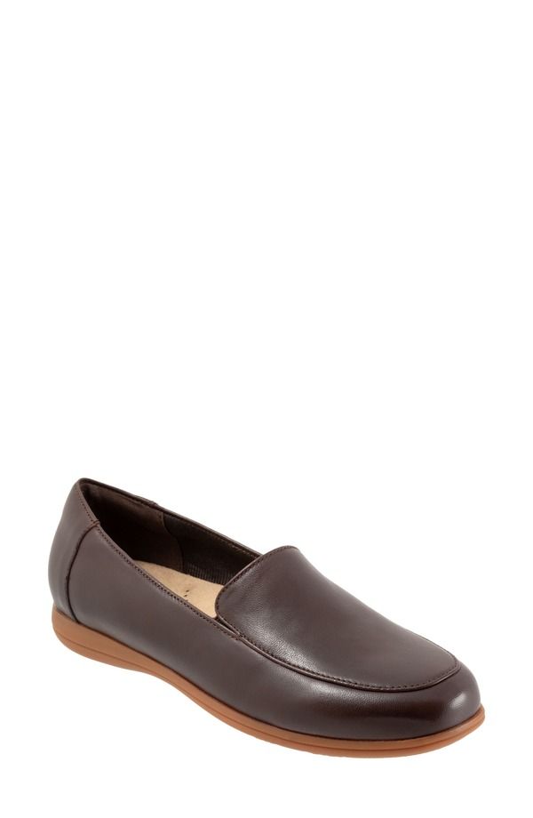 トロッターズ レディース シューズ スリッポン・ローファー Trotters Deanna Flat Dark Brown ブラウン