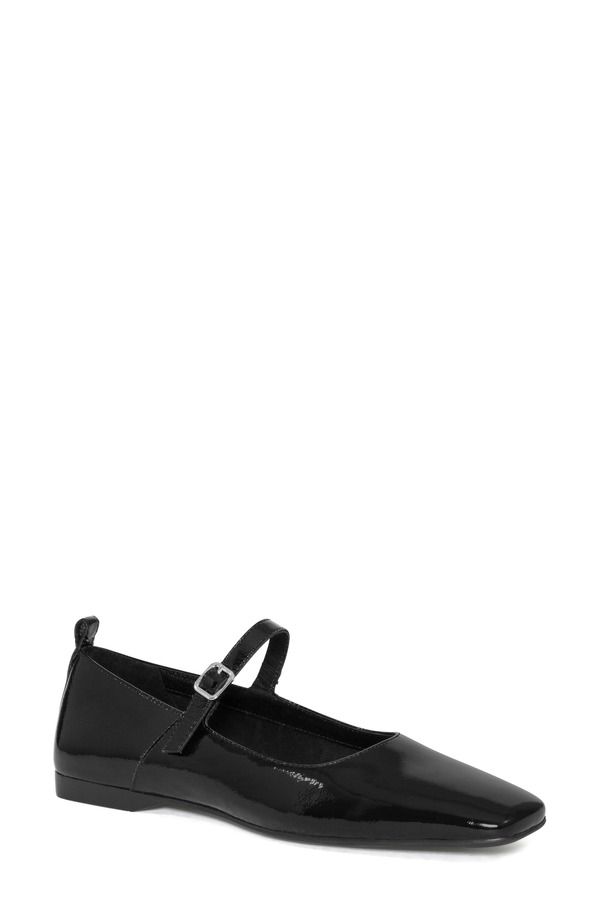 ヴァガボンド レディース シューズ パンプス Vagabond Shoemakers Delia Mary Jane Flat Black Patent ブラック