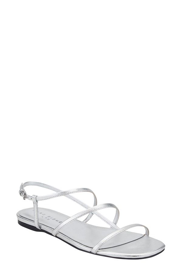 マーク・フィッシャー レディース シューズ サンダル Marc Fisher LTD Elysha Slingback Sandal Silver シルバー