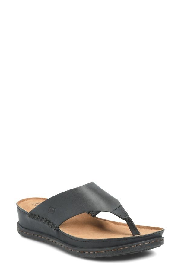 バーン レディース シューズ サンダル Brn Edie Sandal Black Leather ブラック