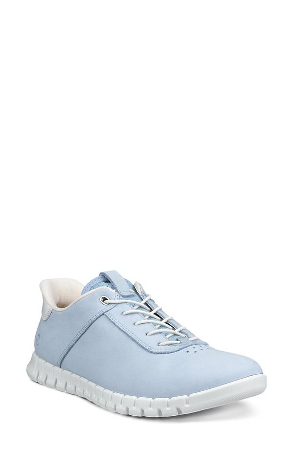エコー レディース シューズ スニーカー ECCO Gruuv Lite Sneaker Dusty Blue White ホワイト