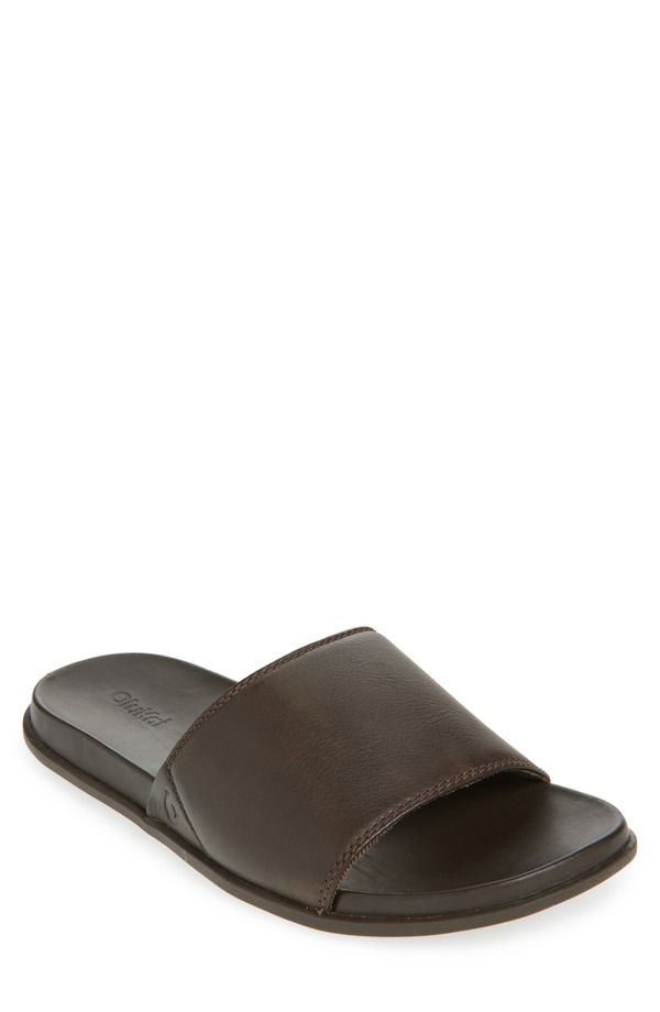 オルカイ メンズ シューズ サンダル OluKai Olali Slide Sandal Dark Java Dark Java