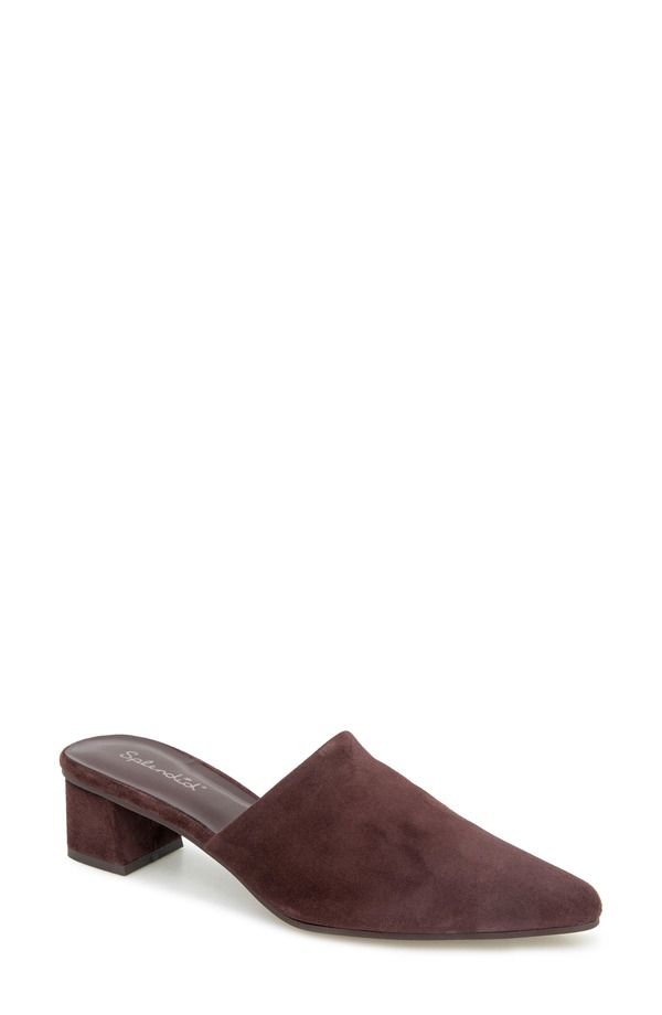 スプレンディット レディース シューズ ヒール Splendid Lorelei Mule Black Cherry ブラック