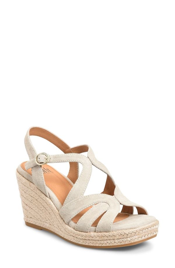 エスエフエフティ レディース シューズ サンダル プラットフォーム Sfft Norma Slingback Espadrille Platform Wedge Sandal Baywater