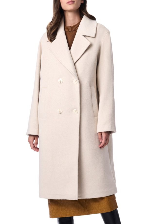 ベルナルド レディース アウター ジャケット・ブルゾン コート Bernardo Relaxedouble Breasted Coat Putty