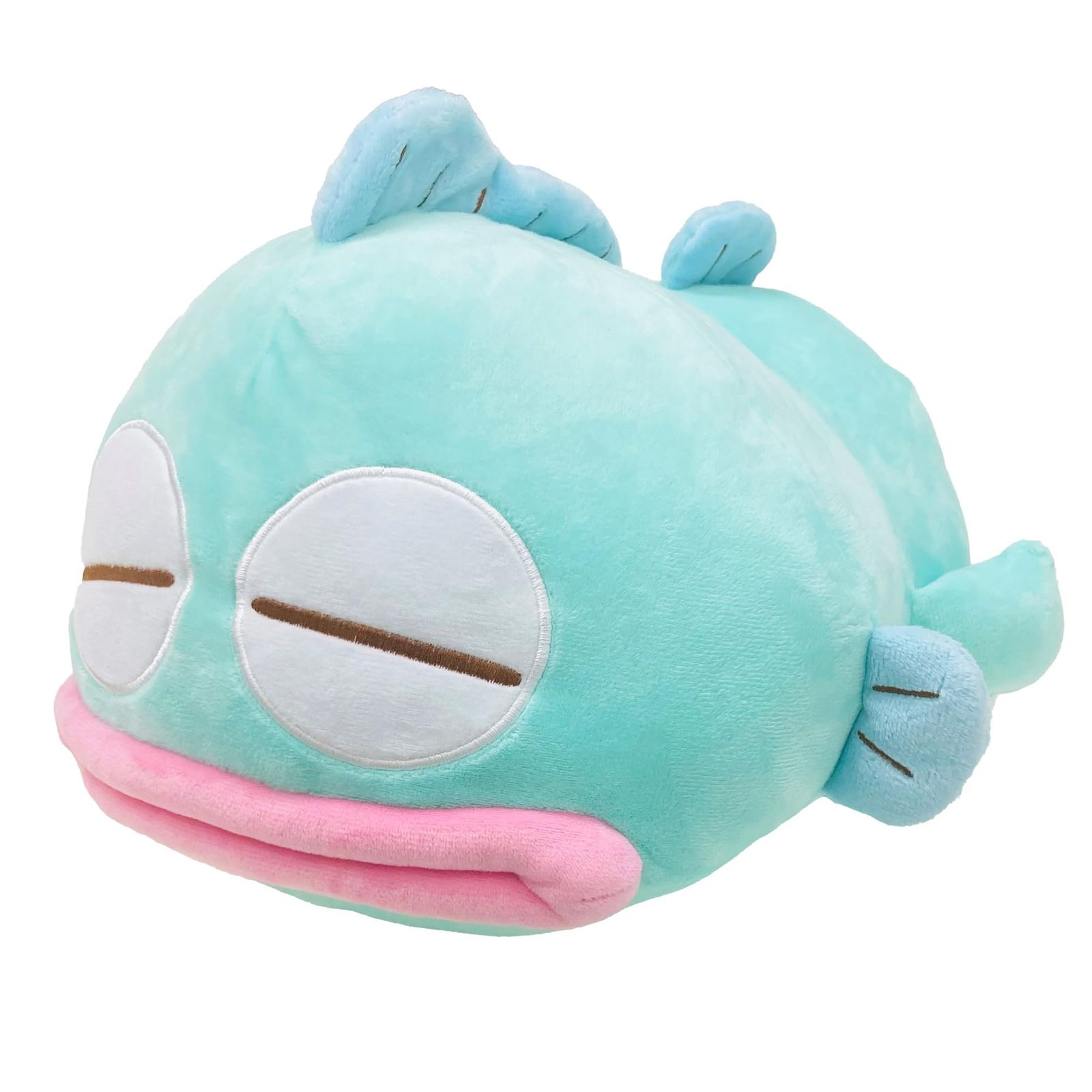 MORIPiLO ハンギョドン 抱き枕 サンリオキャラクターズ だらりんアート添い寝枕 (M) 約45cm 肌にやさしいマイクロ生地 グッズ ぬいぐるみ 大きい グリーン まくらのモリシタpms 4ec6901b