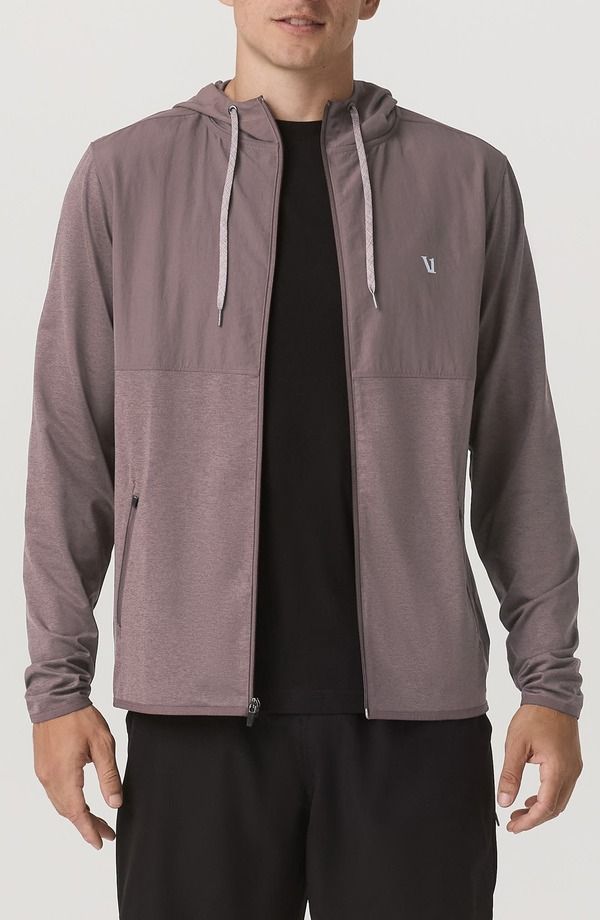 ビュオーリ メンズ アウター ジャケット・ブルゾン Vuori Sunday Element Jacket Huckleberry Heather ヘザー