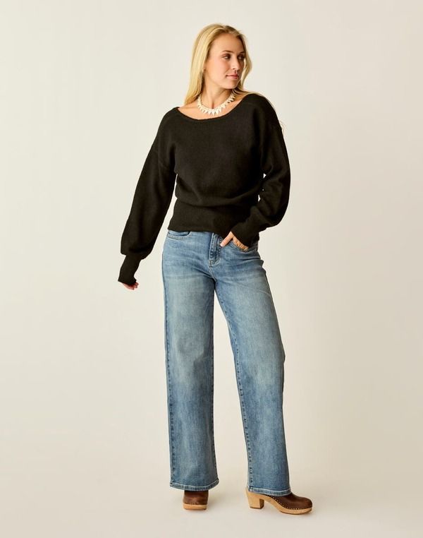 カーブデザイン レディース ボトムス レギンス ワイドレッグ Carve Designs Audrey Wide Leg Blue Ridge ブルー