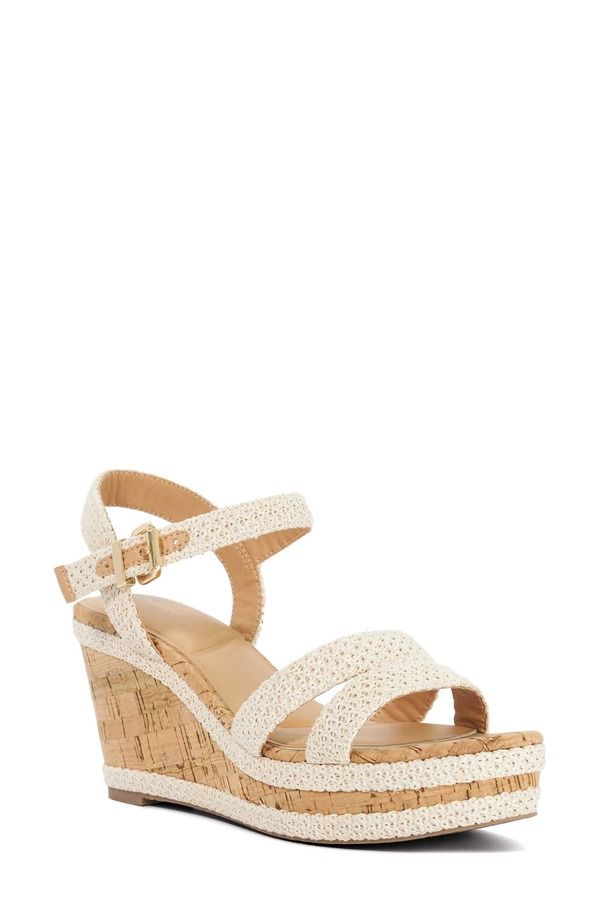 デューンロンドン レディース シューズ ヒール プラットフォーム サンダル Dune London Kipling Platform Wedge Sandal Ecru エクリュ