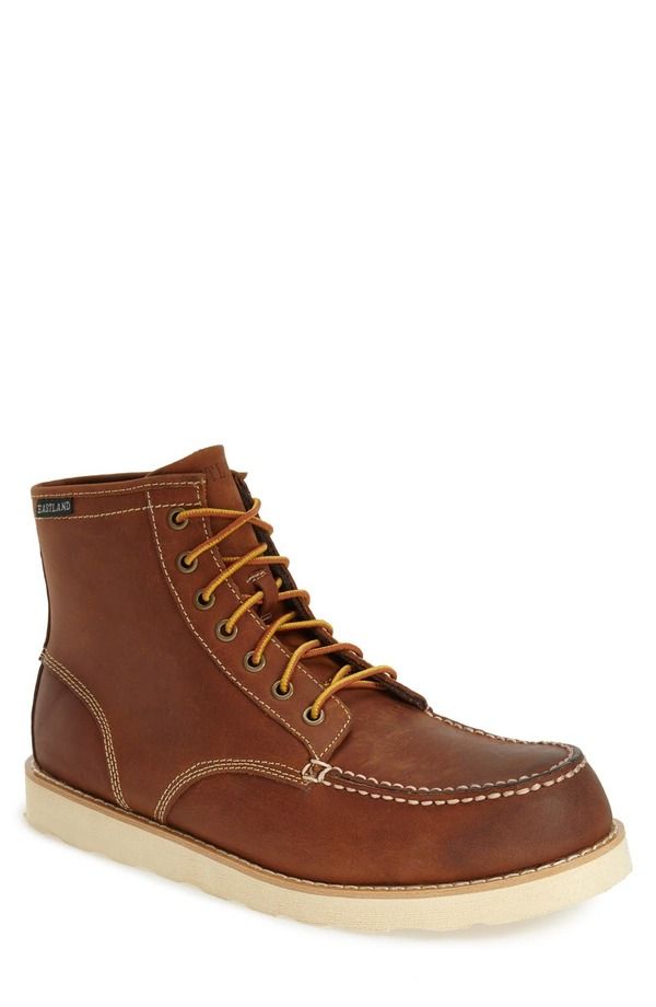イーストランド メンズ シューズ ブーツ・レインブーツ Eastland Lumber Up Moc Toe Boot Peanut