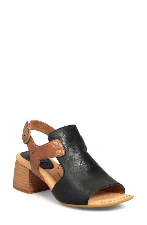 バーン レディース シューズ ヒール サンダル Brn Sylvie Slingback Sandal Black Combo ブラック 27,820円