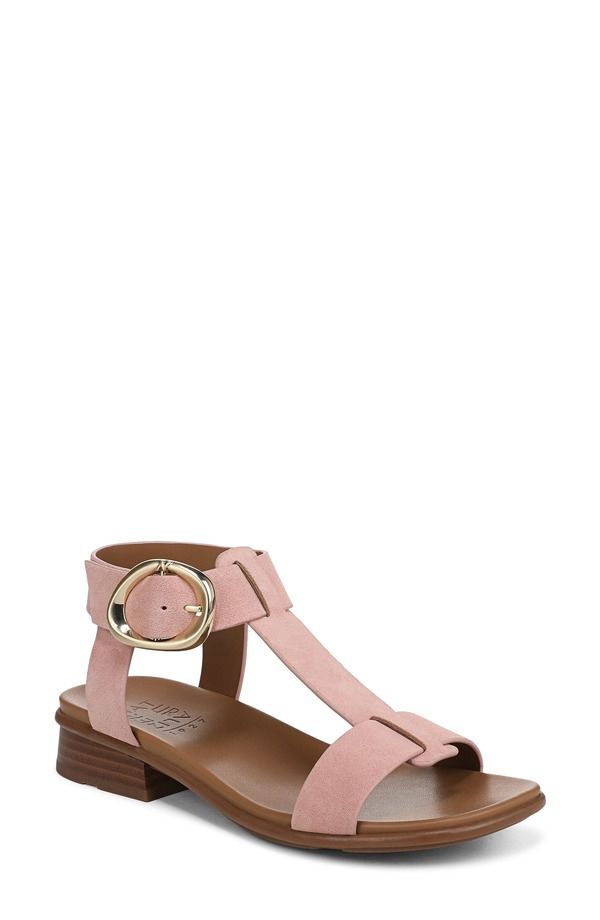 ナチュライザー レディース シューズ ヒール サンダル Naturalizer Brandy TStrap Sandal Phantom Pink ピンク