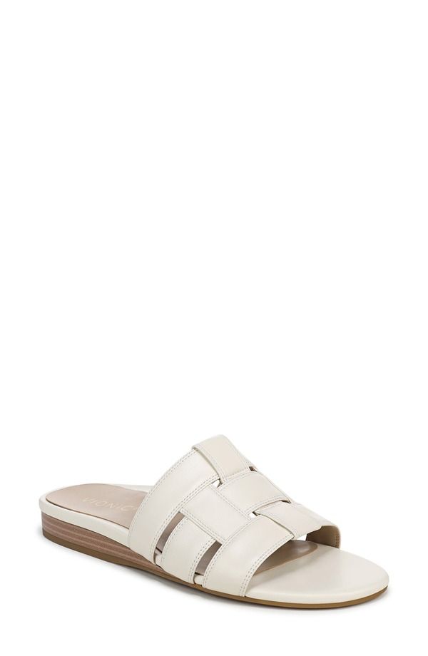 バイオニック レディース シューズ ヒール サンダル Vionic Glendora Slide Sandal Ivory アイボリー
