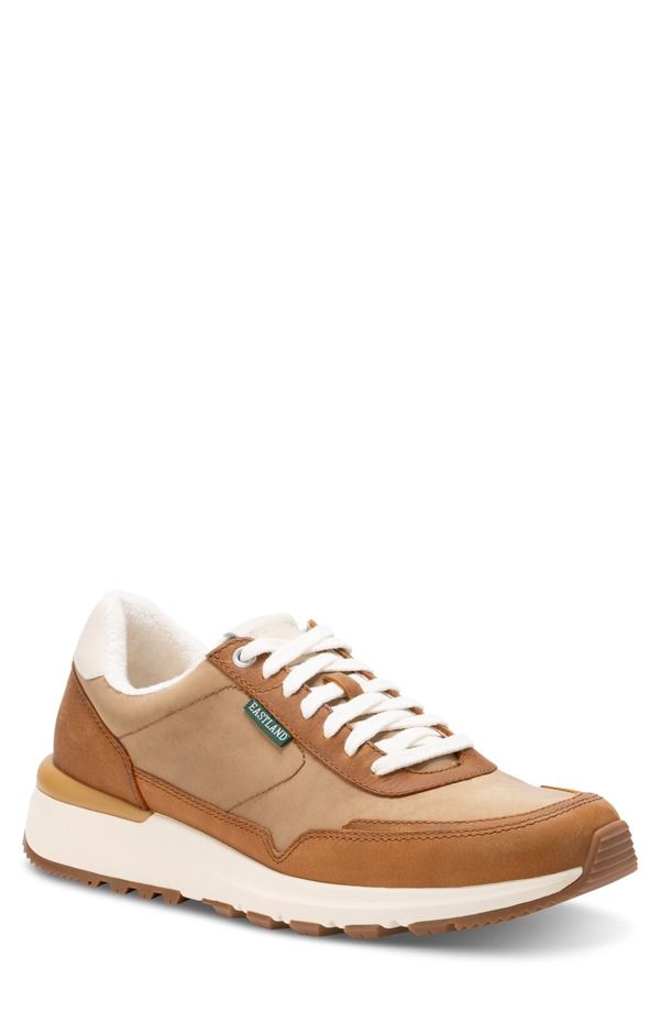 イーストランド メンズ シューズ スニーカー Eastland Leap Jogger Sneaker Tan タン
