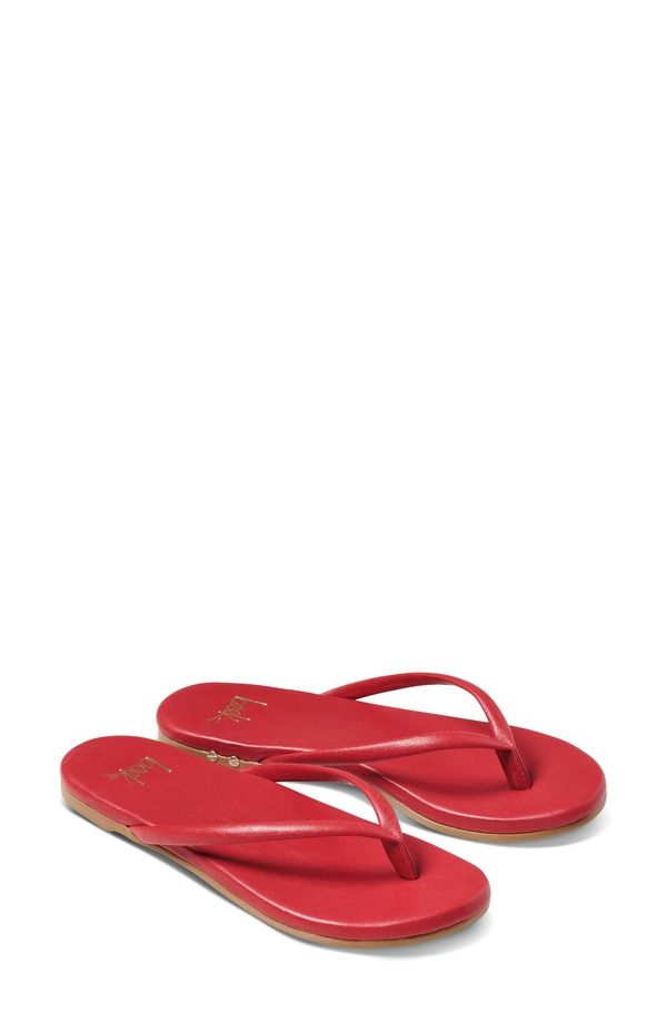 ビーク レディース シューズ サンダル Beek Sunbeam Flip Flop Beach Tomato