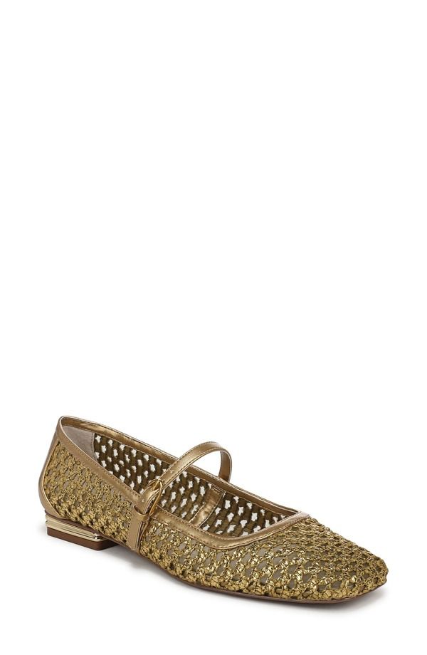 フランコサルト レディース シューズ パンプス Franco Sarto Tinsley Mary Jane Flat Gold ゴールド