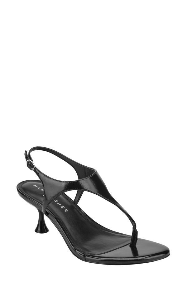 マーク・フィッシャー レディース シューズ ヒール サンダル アンクル Marc Fisher LTD Pelysankle Strap Sandal Black ブラック