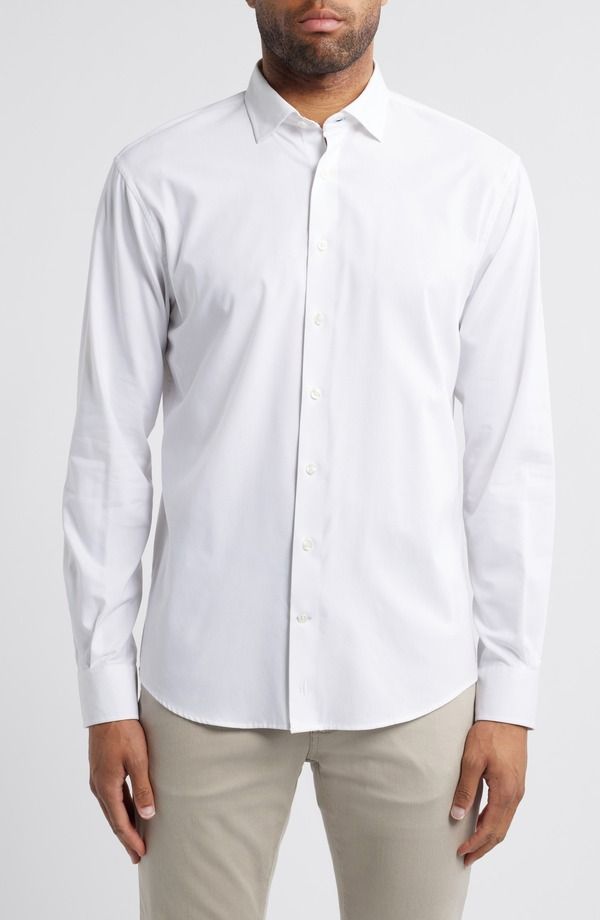 ジョニー オー メンズ トップス シャツ ダウン johnnieO Travis ButtonDown Shirt White ホワイト