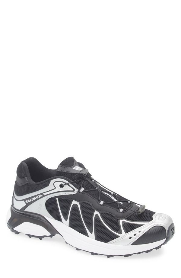 サロモン レディース シューズ スニーカー Salomon Gender Inclusive XTWhisper Sneaker Black Silver ブラック