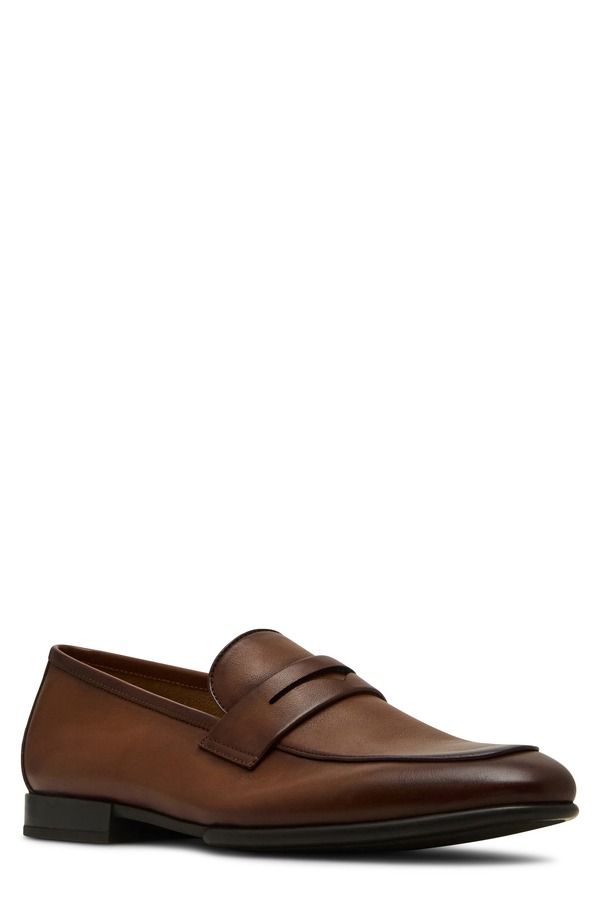 スティーブ マデン メンズ シューズ ローファー Steve Madden Boca Penny Loafer Tan タン
