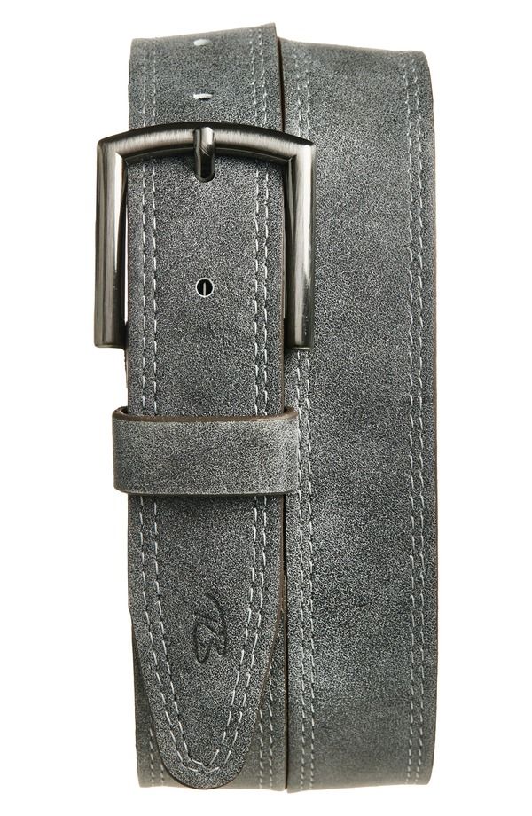 ロバートバラケット メンズ アクセサリー ベルト Robert Barakett Halifax Belt Cool Grey グレー