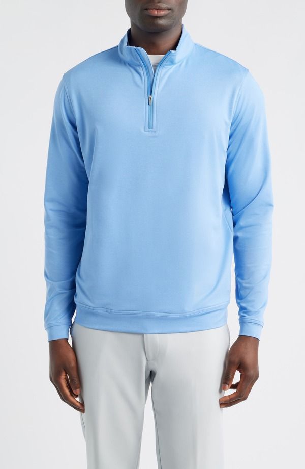 ピーター・ミラー メンズ アウター パーカー・スウェット ハーフジップ Peter Millar Mens Perth Stretch Quarter Zipullover Bluebird 29,980円
