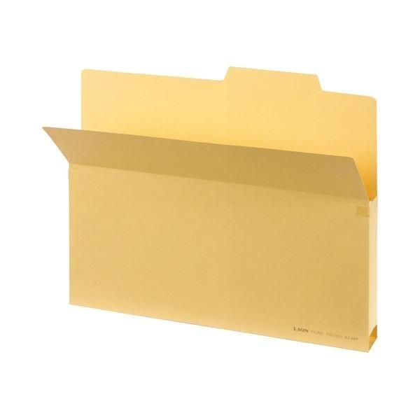 (まとめ) ライオン事務器 持出しフォルダー B4クリーム B4-APF 1冊 〔×50セット〕