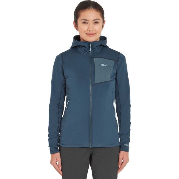 ラブ レディース アウター ジャケット・ブルゾン フーデッドジャケット Rab Superflux FullZip Hooded Jacket Womens Tempest Blue ブルー