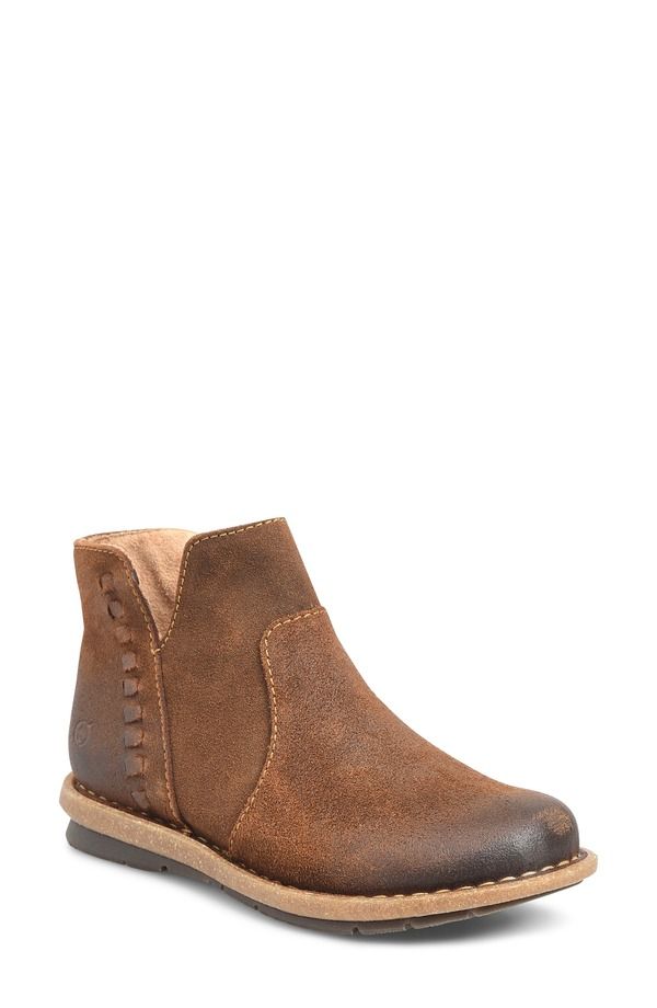 バーン レディース シューズ ブーツ・レインブーツ Brn Taj Bootie Brown Distressed ブラウン 31,720円