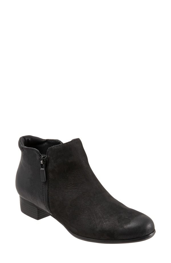 トロッターズ レディース シューズ ブーツ・レインブーツ Trotters Major Bootie Black ブラック
