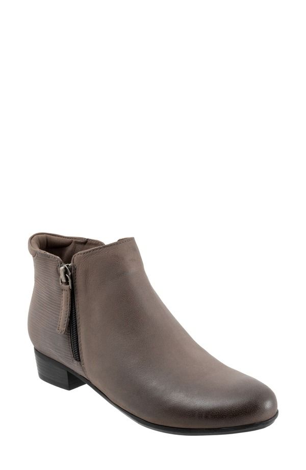 トロッターズ レディース シューズ ブーツ・レインブーツ Trotters Major Bootie Grey グレー