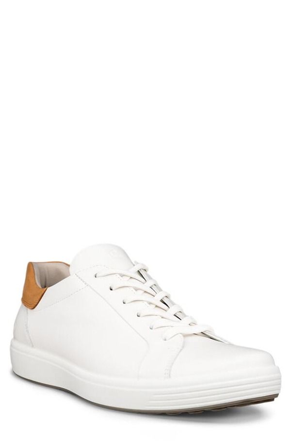 エコー メンズ シューズ スニーカー ECCO Soft 7 Sneaker White Lion ホワイト