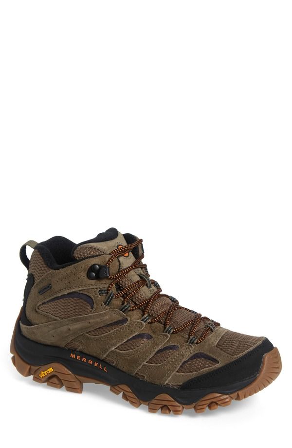 メレル メンズ シューズ ブーツ・レインブーツ Merrell Moab 3 Mid Waterproof Hiking Shoe Dark Olive オリーブ