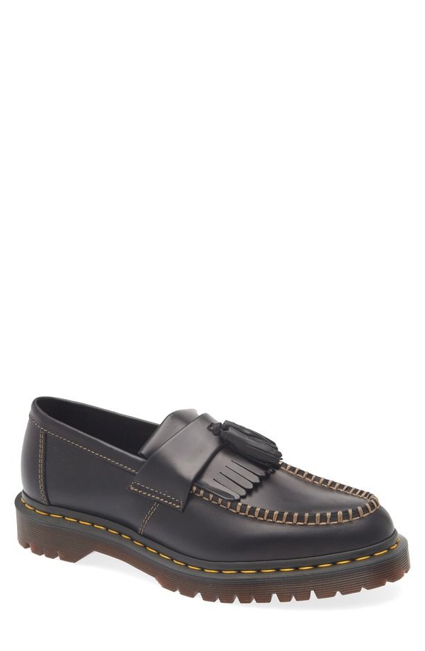 ドクターマーチン メンズ シューズ ローファー Dr Martens Adrian Ben Tasseloafer Black ブラック