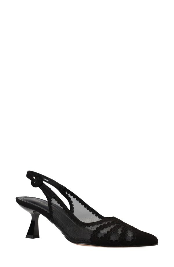 ペレモーダ レディース シューズ ヒール Pelle Moda Jacie Slingback Pointed Toe Pump Black ブラック