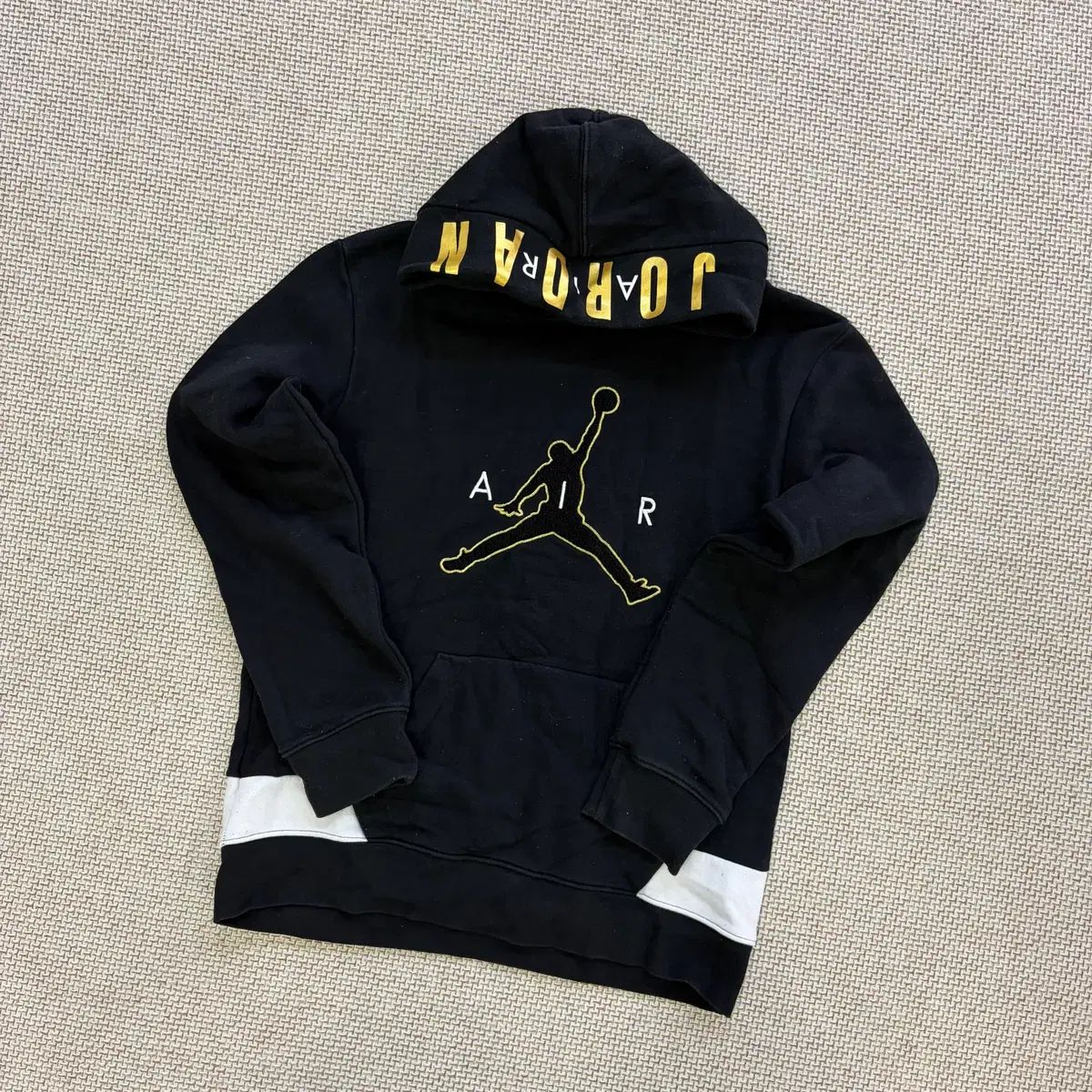 XL NIKE ジョーダン ロゴ フードTシャツ WHO 0519D