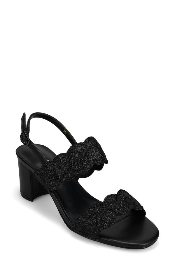 ベネリ レディース シューズ ヒール サンダル VANELi Lettie Sandal Black ブラック