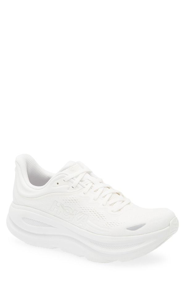 ホカオネオネ メンズ シューズ スニーカー HOKA Bondi 9 Running Shoe White White ホワイト